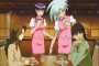 THE GIRLS SEE TENCHI IN RESTAURANT.